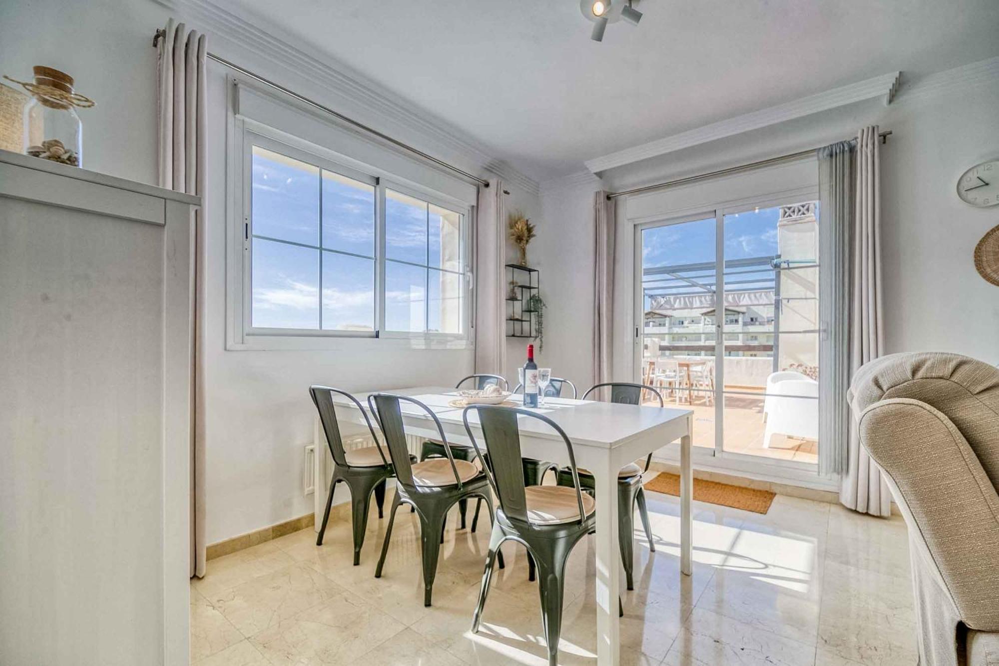 116 - Penthouse With Views And Pool, 5Min Away From Golf Course! Daire Benalmádena Dış mekan fotoğraf